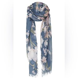 Spell & the Gypsy Waterfall Travel Scarf Peacock New with tags